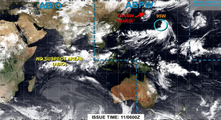 米軍合同台風警戒センター（JTWC）